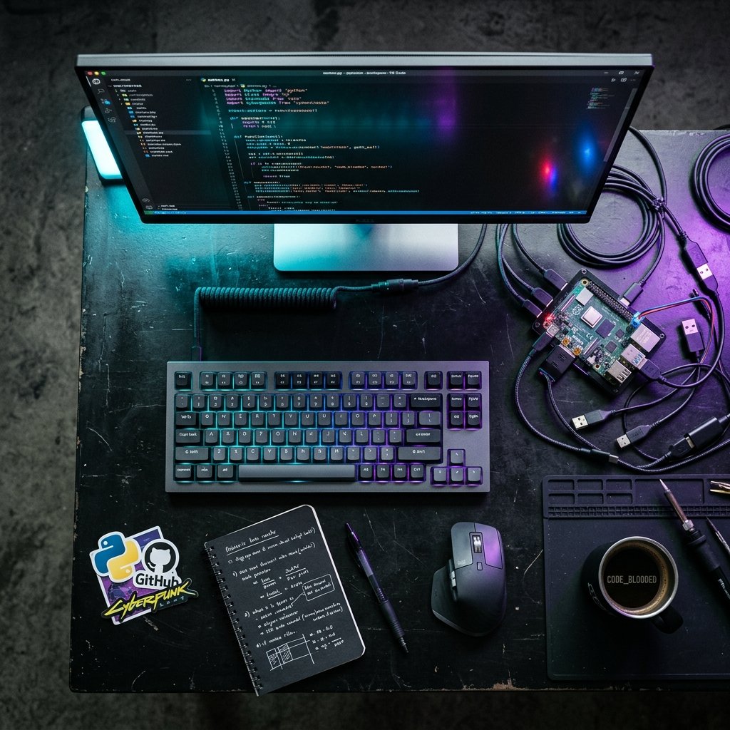 Tech workspace